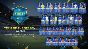 This team is a breath of fresh air for this promotion. Fut 16 Team Of The Season La Liga Fifplay
