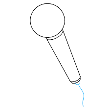 How To Draw A Microphone Really Easy Drawing Tutorial Easy Drawings Drawing Tutorial Drawing Tutorial Easy