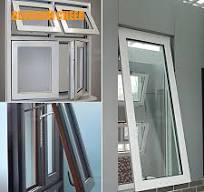 Flip out Windows Aluminum Gas Strut Pass Through Awning Window