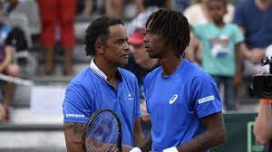 Yannick noah (né en 1960), joueur de tennis et chanteur français, fils de zacharie noah ; Yannick Noah Unveils Opinion About Jo Wilfied Tsonga Gael Monfils