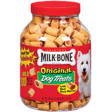 Foldhill chewdles milky bones for puppies 150g crunchy biscuit treat rewards. Milk Bone Original Dog Treats 40 Oz Jar Food Treats Household Shop The Exchange