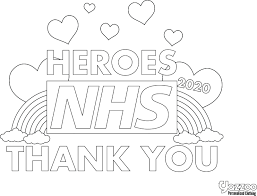 Nhs Thank You Fairy Tattoo Designs Coloring Sheets Coloring Pages
