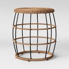 Southport Nesting Patio Coffee End Table Black Brown Opalhouse In 2020 Patio Furniture Collection Conversation Set Patio Round Patio Table