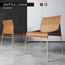 Chair Poliform Seattle 3d Model Max C4d Obj 3ds Fbx Lwo Stl 3dexport Com By 3duser800 Chair Poliform Corona Furniture
