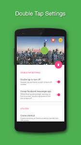 Double tap screen on/off is an easy to use application, by which you can double tap on home screen to on/off the screen instead of pressing power button. Double Tap Off Apps On Google Play