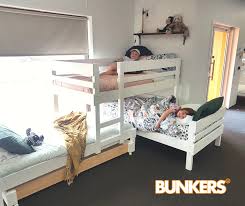You can easily put two loft beds side by side instead of connecting them, but you will end up with many posts and headboards. Bunkers Posts Facebook