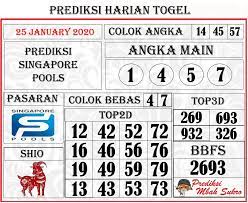 Prediksi Angka Top Singapore 25 January 2020 Lottery Numbers Word Search Puzzle Agen