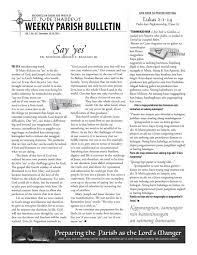SJTP Parish Weekly Bulletin V1,N20 (Dec 18, 2016) by St. Jude Thaddeus  Parish