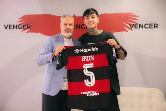 Erick Pulgar renova com o Flamengo at&eacute; 2029 | OREPORTER.COM | Informa&ccedil;&atilde;o de verdade na Internet.