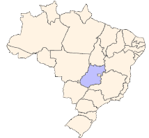 Along with distrito federal (federal district), where brazil's national capital, brasília, is situated. Goias Cidades E Municipios De La Estado De Goias