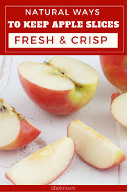 To use this method to prevent apples from turning brown, create a water bath for your apple slices with a ratio of 1 tablespoon of lemon juice to 1 cup of water. How To Keep Your Crisp Fresh Apple Slices From Turning Brown And Sad Sheknows