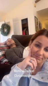 Moms vs Dads at Christmas time. 😂
