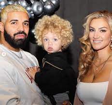 My partner was blond up to a certain age then went dark brown, i've been dark haired since birth, all three of our children. Drake S Baby Mama Sophie Brussaux Jokes About Their Son Having Blonde Hair W Edited Photo Thejasminebrand