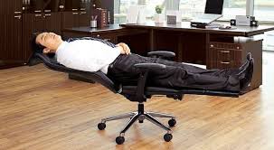 Turn Your Office Chair Into An Office Bed In Seconds Office Chair Reclining Office Chair Napping At Work