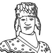 Fortnite christmas skins coloring pages. Coloring Pages Fortnite Christmas Morning Kids