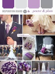 Black And Purple Wedding Colors Inspiration Board Pewter Plum Wedding Colors Purple Grey Purple Wedding Gray Wedding Colors