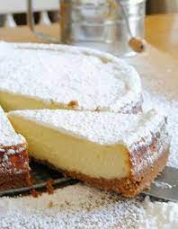 Must Make Sicilian Ricotta Cheesecake Recipe With Graham Cracher Crust Recipe Ricotta Cheese Cake Recipes Desserts Cake Recipes