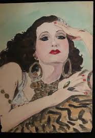 PEINTURE,HUILE ORIGINALE,BUSTE DE femme Pierre Ernest KOHL 1930 Galerie  Carmine EUR 2.500,00