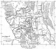 The first large political entity in the area, known to history as the kingdom of kongo, appeared in the thirteenth century and stretched from gabon in the north to the river. Kingdom Of Kongo Wikipedia