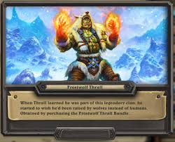 He can't be bought, you see, but can be unlocked once your new recruit hits level 20. Shaman Thrall Alternate Heroes List Of Cosmetic Hero Portraits And How To Get Them Hearthstone Top Decks