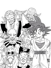 Goku Old Supreme Kai Master Roshi Dende Lord Beerus Kami And Kibito Kai Dragon Ball Super Manga Dragon Ball Wallpapers Dragon Ball Art