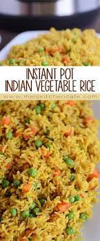 Instant Pot Indian Vegetable Rice Mel S Kitchen Cafe Recipe Whole Food Recipes Vegetable Rice Instant Pot Pressure Cooker