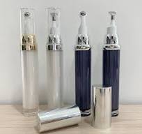 15ml Airless Eye Cream Bottle With Metal Massager Tip - UKPACK
