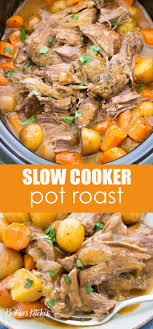 Slow Cooker Pot Roast Recipe In 2020 Slow Cooker Pot Roast Recipes Pot Roast Slow Cooker Crockpot Roast Recipes