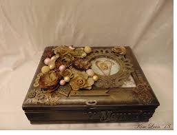 Beautiful Jewelry Box Altered Boxes Box Decorative Boxes