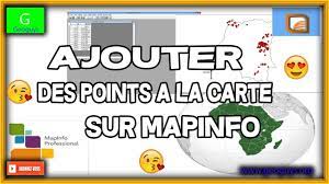 tuto de mapinfo ajouter des points a la carte