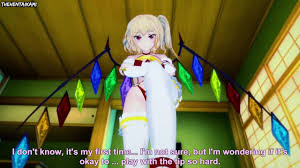 Flandre Scarlet Touhou Feet Hentai POV