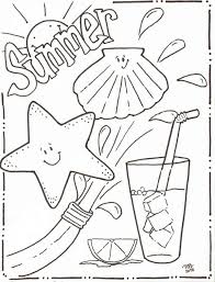Visit kidzone's thematic units for summer themed worksheets. Summer Themed Coloring Page Coloring Home