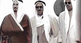 صورة أرشيفية تجمع حضرة صاحب السمو الشيخ صباح الأحمد الجابر الصباح متوسطا ولي العهد الأمين الشيخ نواف الأحمد الجابر الصب kuwait national day kuwait city kuwait