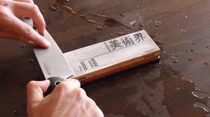 Maybe you would like to learn more about one of these? How To Sharpen A Kitchen Or Chef S Knife On A Sharpening Stone Or Whetstone To A Razor Edge Youtube
