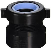 Genova Products 82211 ABS-DWV Trap Adapters, 1-1/2" x 1-1/4"