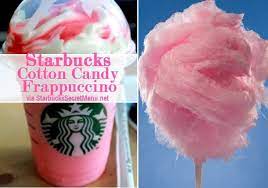 Starbucks Cotton Candy Frappuccino Starbucks Secret Menu Cotton Candy Frappuccino Starbucks Secret Menu Drinks Secret Starbucks Drinks