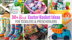 If you want to give candy this easter. The Best Easter Basket Ideas For Toddlers Preschoolers Happy Toddler Playtime