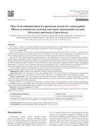 You have achieved the main goal and now you need a new one as in the game. Pdf Short Term Administration Of Cyproterone Acetate For Contraception Effects On Testosterone Secretion And Semen Characteristics In Rams Ovis Aries And Bucks Capra Hircus