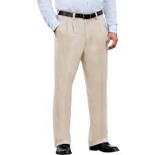 George Men S Premium Pleat Front Khaki Pants Size 36 X 30 Brown Khaki Pants Luxury Mens Clothing Mens Dress Pants