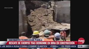Hay 2 muertos y varios lesionados. Continuan Labores De Busqueda Tras Derrumbe En Obra De Puebl Noticieros Televisa