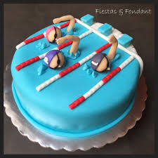 Swim Cake By Fiestas Fondant Swimming Cake Cake Novelty Cakes