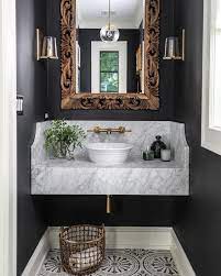 7 Ways To Jazz Up Your Powder Room Bathroom Trends Big Bathrooms Bathroom Interior Design