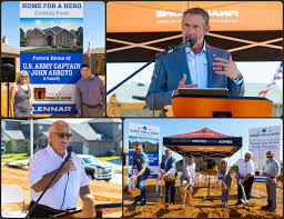 Flashback To Last Friday S Ground Breaking Ceremony We Partnered With Operation Finally Home And Our Trade Partn New Homes For Sale Next Gen Homes Eagle Homes