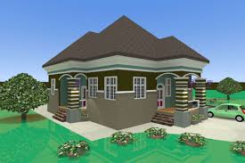 3 bedroom house plans 4 bedrooms bungalows duplex 2 flats. 3d Architectural Building Plan Design Of Bungalow House 3 Bedroom Modern Duplex Hotelbuildingplan In Lagos Nigeria West Africa
