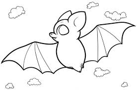 Fun Bat Coloring Page For Kids Bat Coloring Pages Coloring Pages Animal Coloring Pages