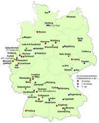 Espn+ is the new home of the bundesliga. File Fussball Bundesliga Mannschaften Je Ort In Deutschland 2018 2019 Png Wikimedia Commons