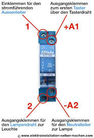 Push Button Circuit Manual Current Impulse Relay Connect Pushbutton Circuit Button Diy Wood Crafting Elektroinstallation Elektroinstallation Selber Machen Elektrotechnik