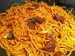 Agak agak sawi dah layu, dah boleh tutup api. Resepi Mee Goreng Mamak Basah Galeri Resepi