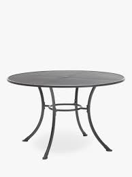 Presenting new collections of round table 150 at alibaba.com that are sturdy, cheap and stylish. John Lewis Partners Henley By Kettler Round 6 Seater Garden Dining Table 135cm Grey At John Lewis Partners