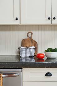 7 budget backsplash projects we did one backsplash seven different ways all easy all cheap and all can be removed in a matter of minutes which makes install a beadboard backsplash. Budget Kitchen Backsplash Whaciendobuenasmigas